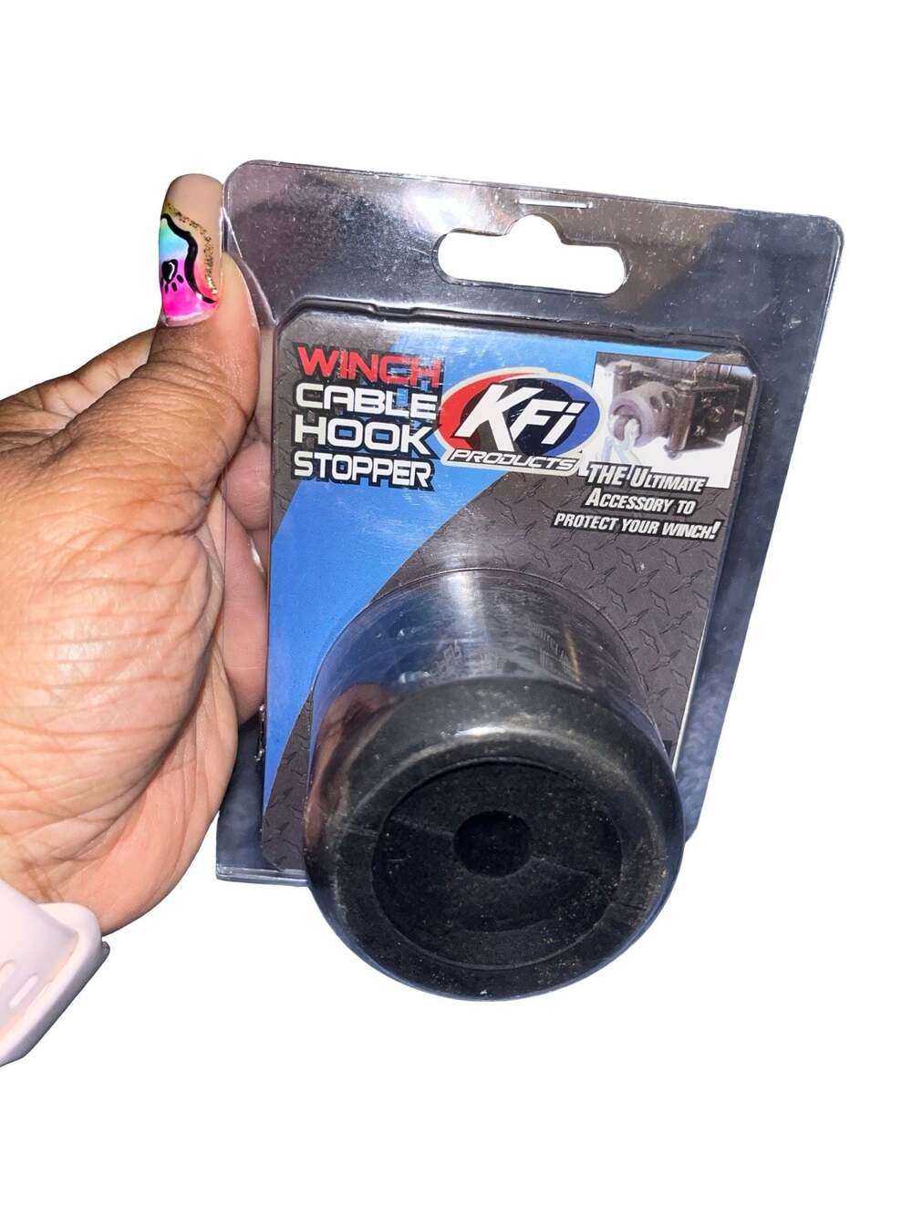KFi Products Winch Cable Hook Stopper